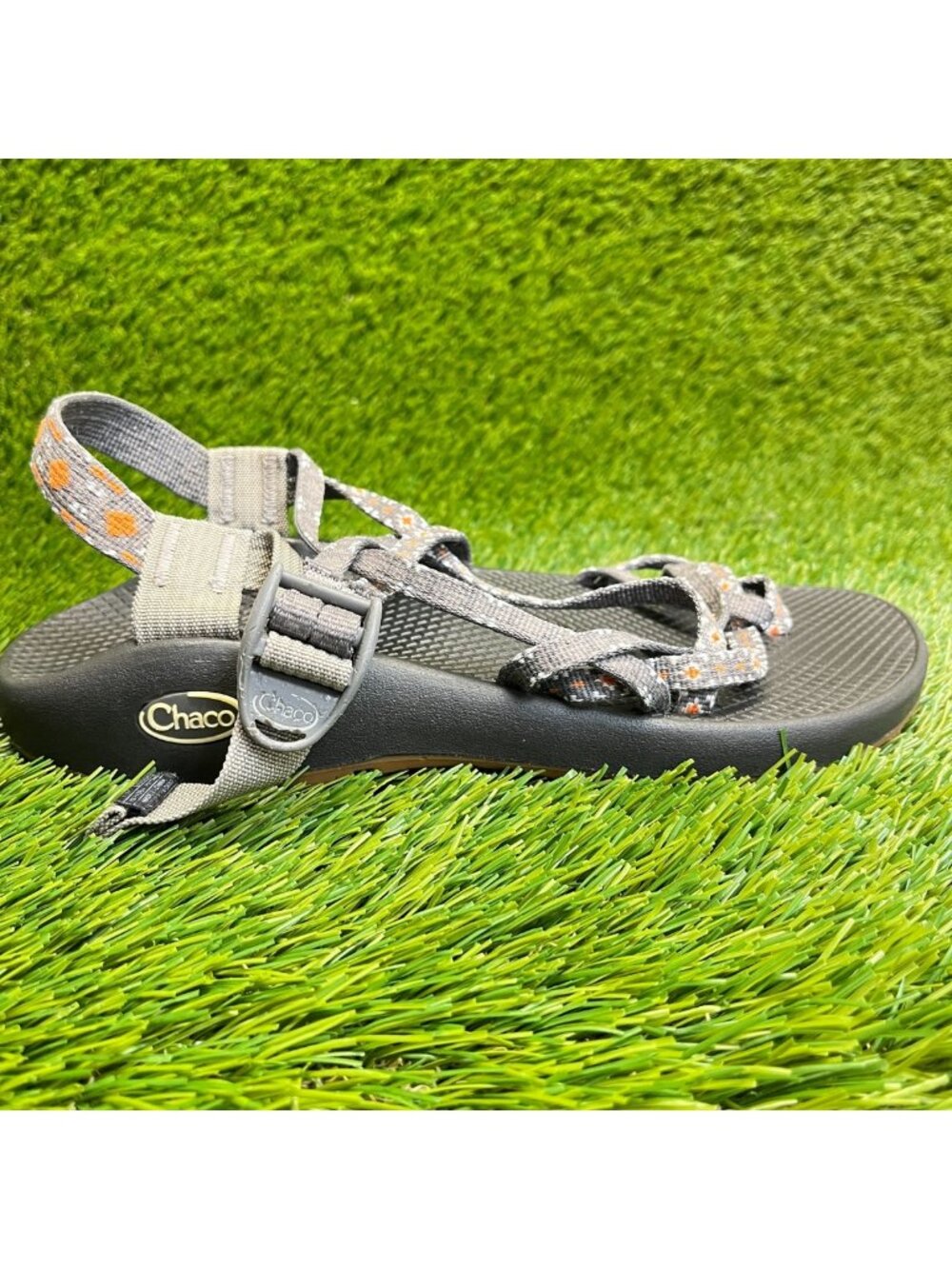 Chaco ZX/2 Classic Womens Size 9 Gray Black Beach Walking Casual Hiking Sandals